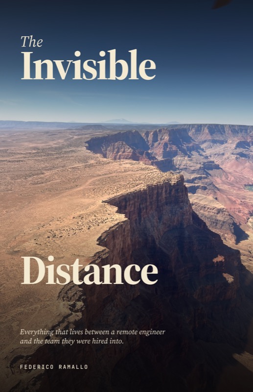 The Invisible Distance, hardcover